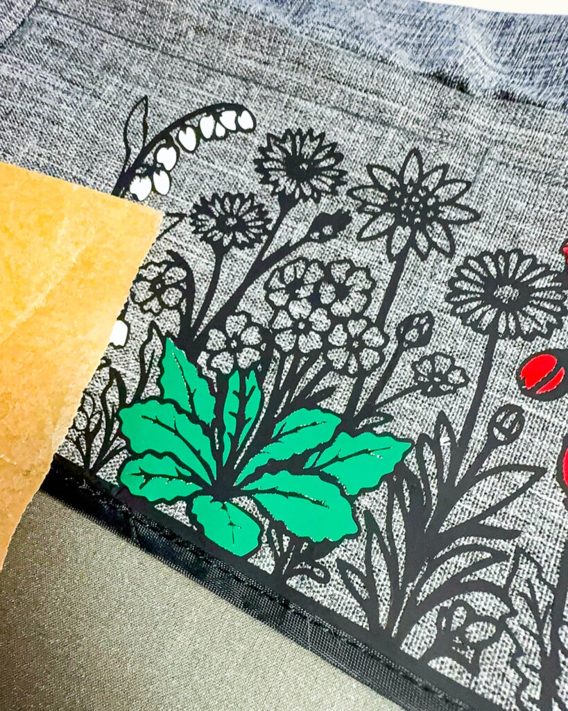 Anleitung mehrfarbig plotten Plotterfreebie Blumenmotiv bunt-3