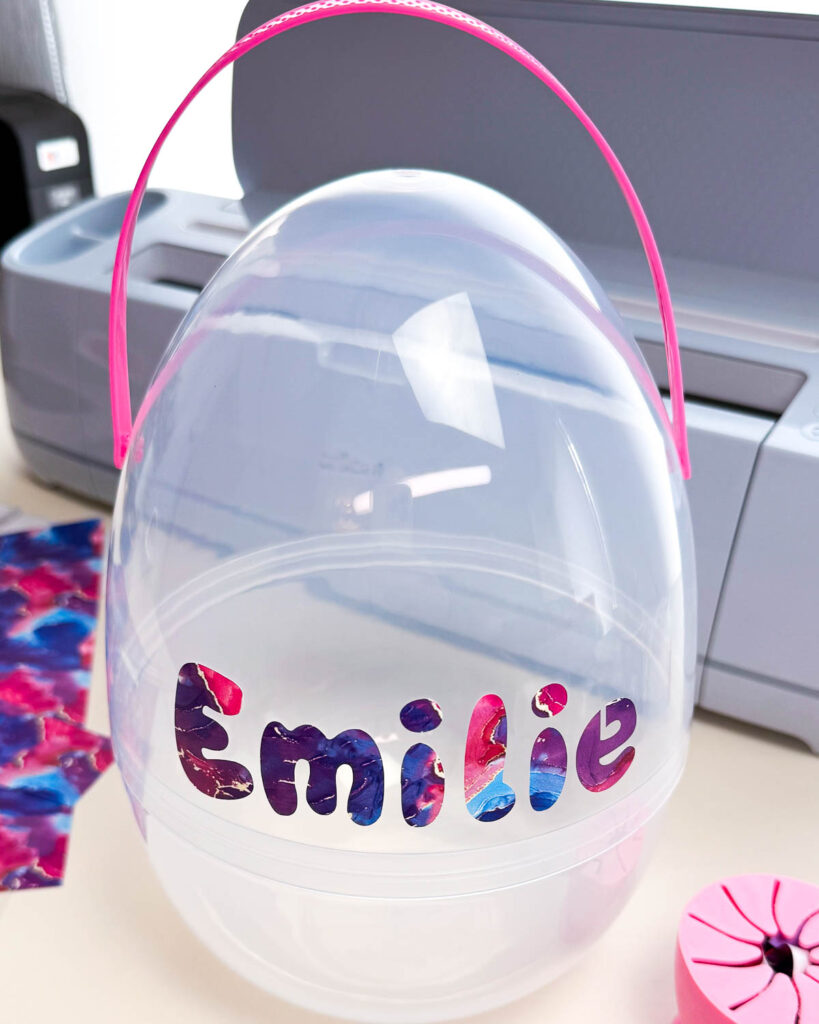 XL Ostereier mit süßen Plotterfreebie Ostermotiven gestalten 2