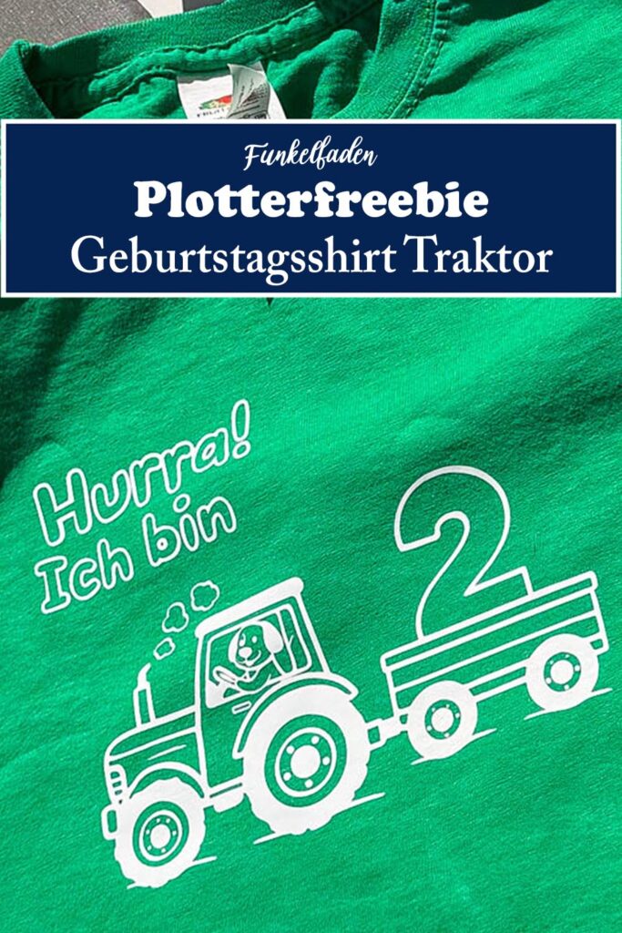 Plotterfreebie Geburtstagsshirt