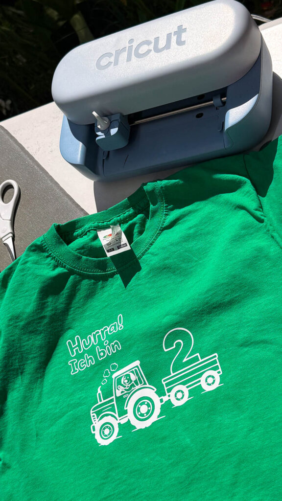 Plotterfreebie Traktor Geburtstagsshirt