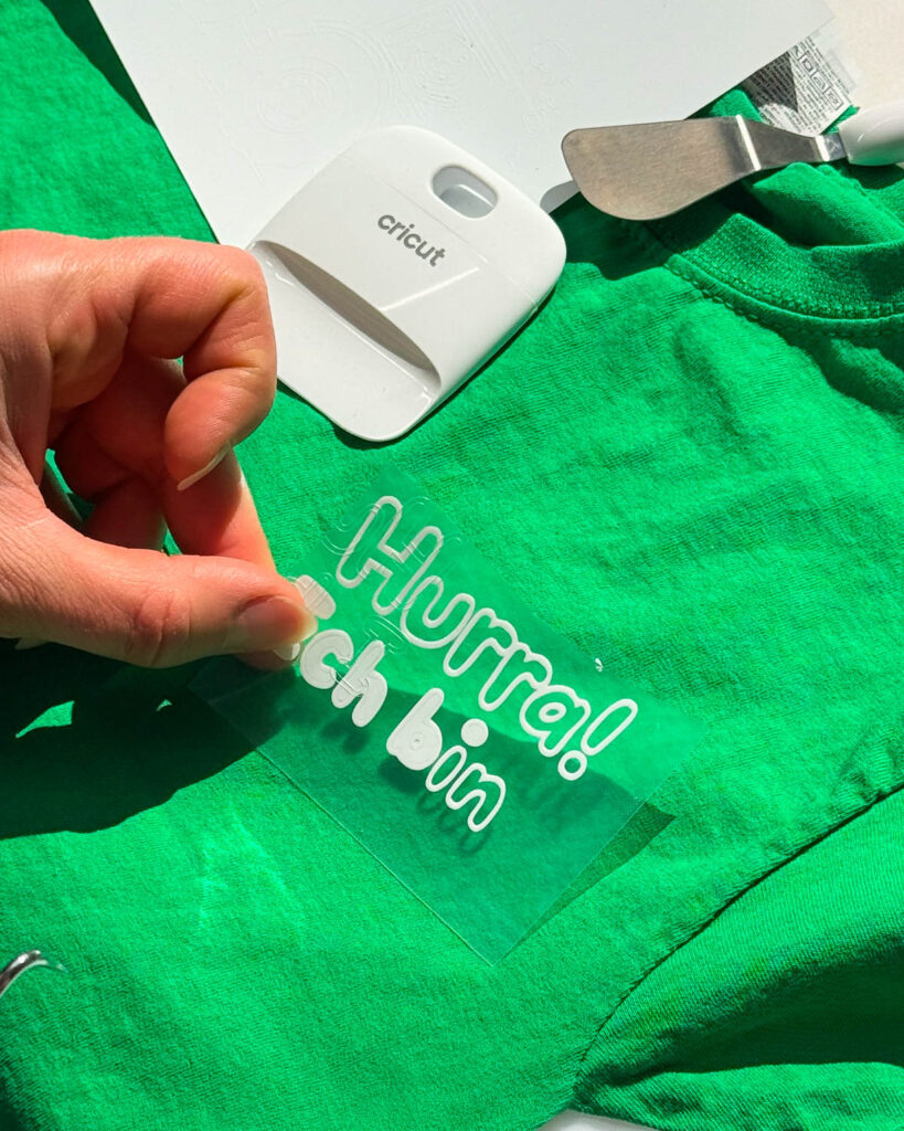 Plotterfreebie - Geburtstagsshirt mit Traktor plotten 8