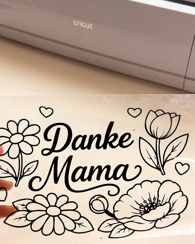 Plotterdatei zum Muttertag Danke Mama-5