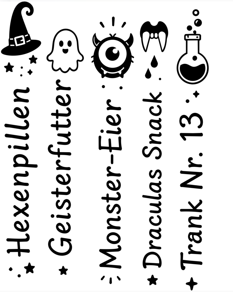 Halloween-Süßigkeiten im Reagenzglas: Plotter-Freebie mit M&Ms 4 Halloween - Plotterfreebie zum Download-5
