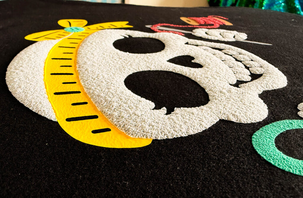 Halloween Plotterdatei Totenkopf Nähliebe 3 FUnkelfaden Plotterdatei Halloween Nähliebe Skelett
